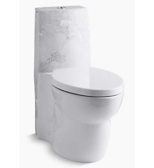 Bồn cầu một khối họa tiết Kohler EMPRESS BOUQUET K-14338T-SMC-0