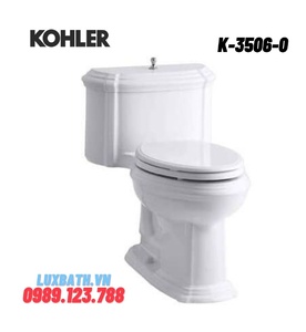 Bồn Cầu Một Khối Nắp Êm Kohler Portrait K-3506-0 (bỏ mẫu) 