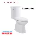 Bồn cầu hai khối nắp êm Karat BAMBOO K-12475X-S-WK