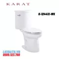 Bồn cầu hai khối nắp êm Karat KACTUS K-12441X-WK