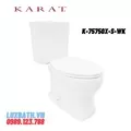 Bồn cầu hai khối nắp êm Karat FERN K-75750X-S-WK