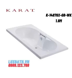 Bồn Tắm Xây Karat Flamingo K-14876X-GR-WK 1.84m