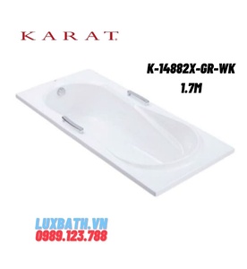 Bồn tắm có tay vịn Karat PELICAN K-14882X-GR-WK 1.7m
