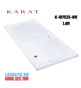 Bồn Tắm Xây Karat Sapphire K-18753X-WK 1.8m