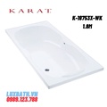 Bồn tắm Karat SAPPHIRE K-18753X-WK 1.8m