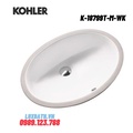 Chậu rửa âm bàn Kohler TOURMARINE K-18799T-M-WK