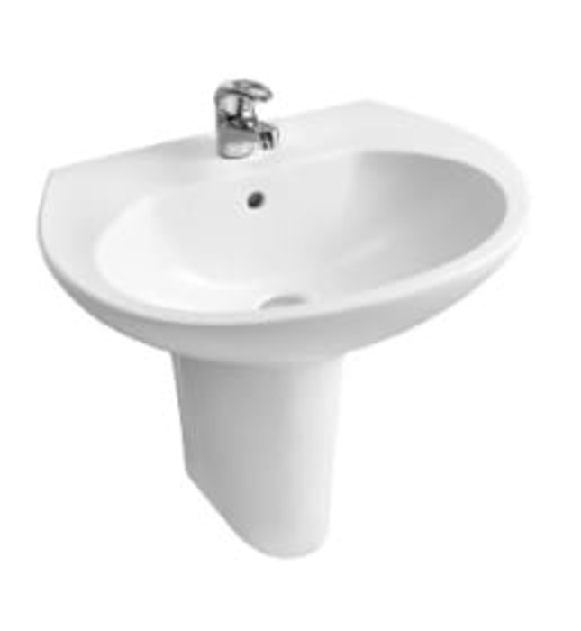 Chậu rửa lavabo chân lửng Kohler TOMTOMM K-11016X-1-WK
