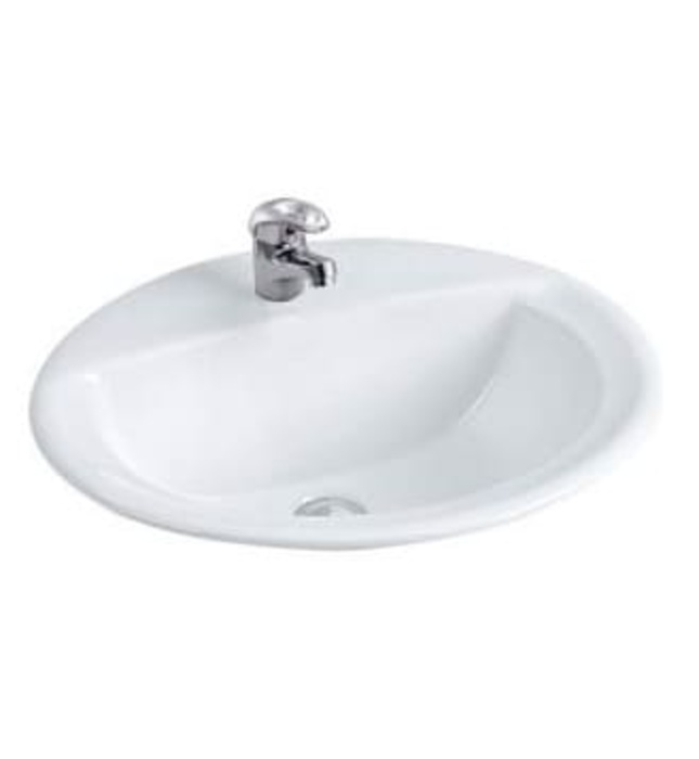 Chậu rửa lavabo dương vành Karat ZIRCON K-1129X-1-WK