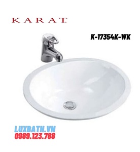 Chậu rửa lavabo âm bàn Karat TOURMARINE K-17354K-WK