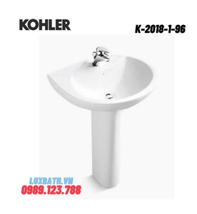 Chậu rửa lavabo chân đứng Kohler K-2018-1-96