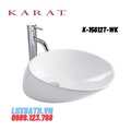 Chậu rửa lavabo đặt bàn Karat LUNA K-15612T-WK