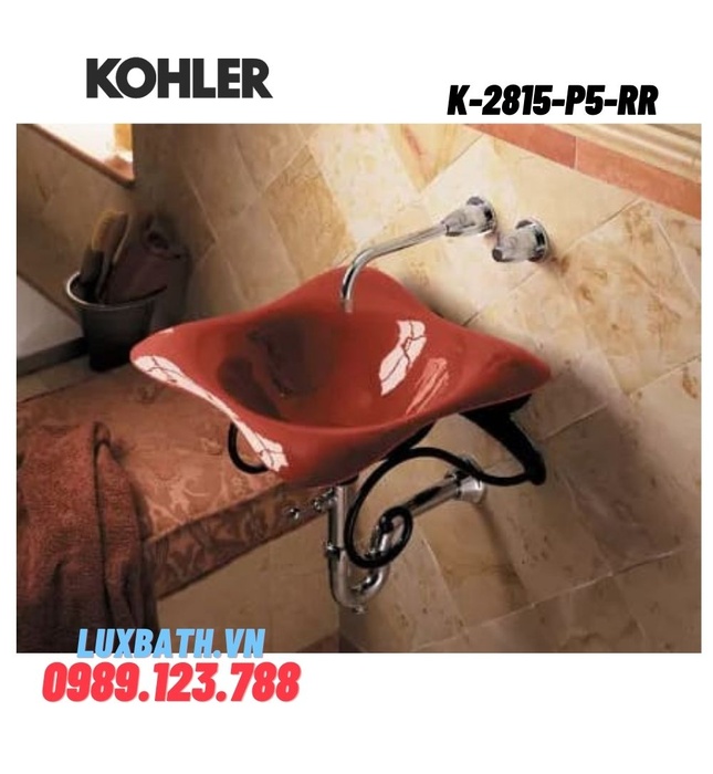 Chậu rửa lavabo đặt bàn Kohler DOLCE VITA K-2815-P5-RR