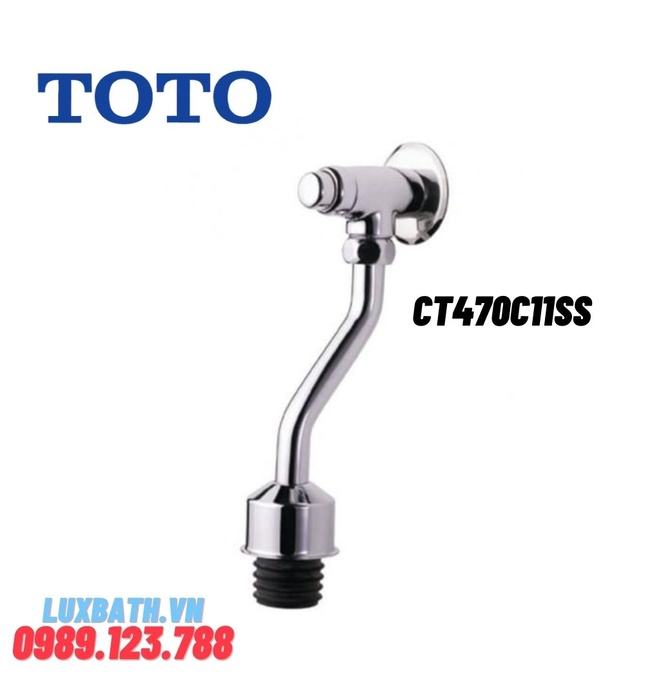 Van xả tiểu ấn COTTO CT470C11SS