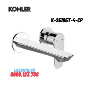 Vòi chậu rửa Kohler ALEO K-25105T-4-CP