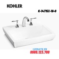 Chậu rửa lavabo bán âm Kohler PARLIAMENT K-14715X-1G-0