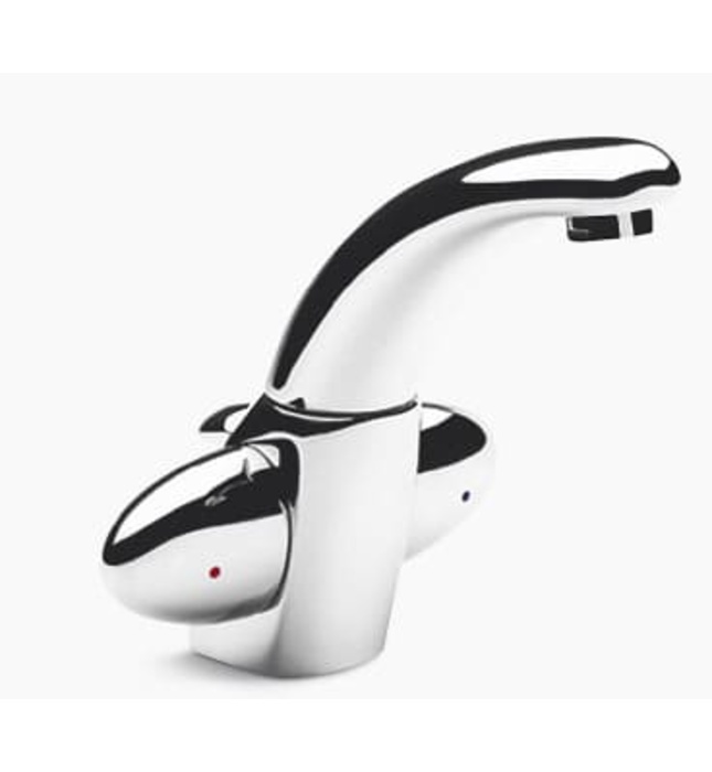 Vòi chậu rửa 1 lỗ tay chỉnh kép Kohler K-8693T-CP