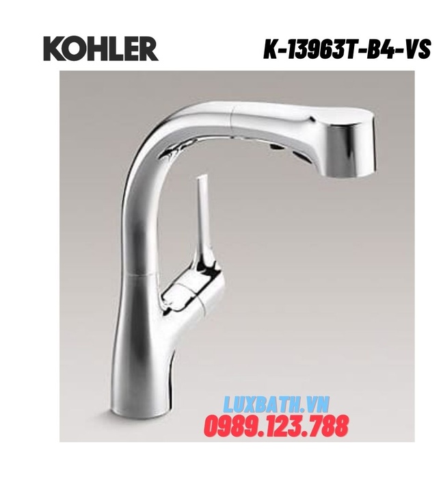 Vòi rửa bát Kohler ELATE K-13963T-B4-VS