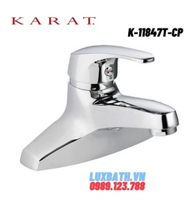 Vòi chậu rửa 3 lỗ Karat JASPER K-11847T-CP