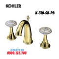 Vòi chậu rửa 3 lỗ Kohler FINIAL K-310-SB-PB