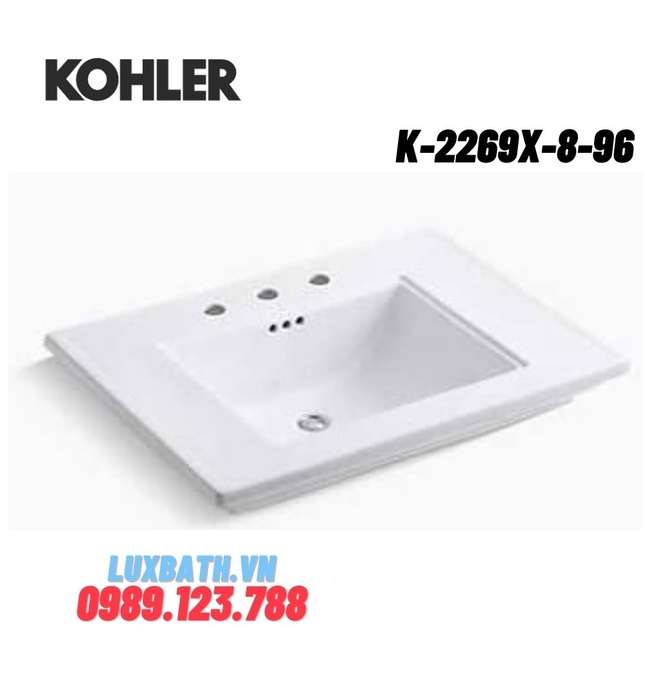 Chậu rửa dương vành Kohler MEMOIRS K-2269X-8-96