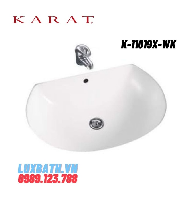 Chậu rửa lavabo âm bàn Karat TOMTOMM K-11019X-WK