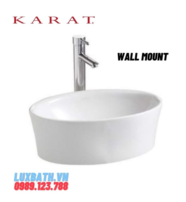Chậu rửa lavabo đặt bàn Karat TOMTOMM K-11022X-WK