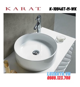 Chậu rửa lavabo đặt bàn Karat IVY K-10946T-M-WK