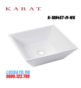 Chậu rửa lavabo đặt bàn Karat PINE K-10945T-M-WK