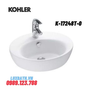 Chậu rửa lavabo đặt bàn Kohler OVE K-17248T-0