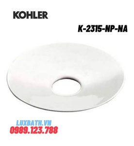 Chậu rửa lavabo đặt bàn Kohler PURIST OVAL K-2315-NP-NA