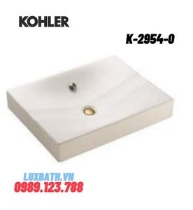 Chậu rửa lavabo đặt bàn Kohler STRELA K-2954-0