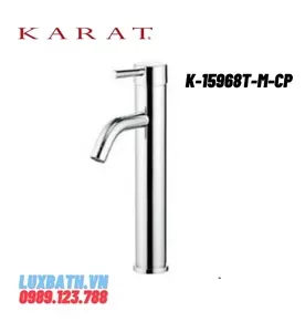 Vòi Lavabo 1 Lỗ Thân Cao KARAT LUNA K-15968T-M-CP