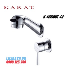 Vòi chậu rửa gắn tường Karat LUNA K-45588T-CP