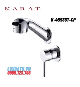 Vòi Lavabo Gắn Tường KARAT LUNA K-45588T-CP