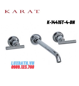 Vòi chậu rửa gắn tường Karat PURIST K-14415T-4-BN