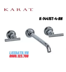 Vòi Lavabo Gắn Tường KARAT PURIST K-14415T-4-BN