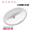 Chậu rửa lavabo âm bàn Karat TOURMARINE K-18799T-M-WK