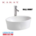 Chậu rửa lavabo đặt bàn Karat TOMTOMM K-11022X-WK