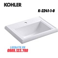 Chậu rửa lavabo dương vành Kohler MEMOIRS K-2241-1-0