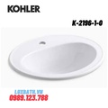 Chậu rửa lavabo dương vành Kohler PENNINGTON K-2196-1-0