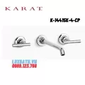 Vòi Lavabo Gắn Tường KARAT PURIST K-14415K-4-CP