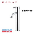 Vòi chậu rửa 1 lỗ Karat LUNA K-15968T-CP