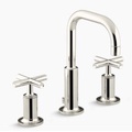 Vòi chậu rửa 3 lỗ chỉnh kép Kohler PURIST 8" K-14406T-3-SN