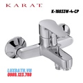 Vòi chậu rửa gắn tường Karat JULY K-16033W-4-CP