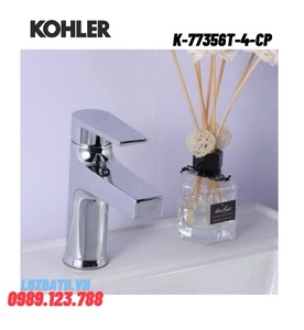 Vòi chậu rửa 1 lỗ Kohler TAUT K-77356T-4-CP