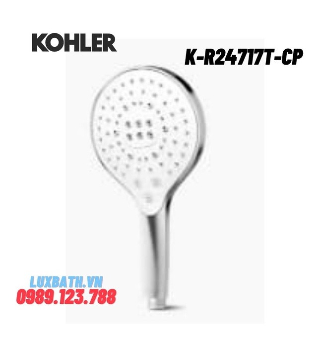 Bát sen tắm cầm tay Kohler RAINDUET K-R24717T-CP