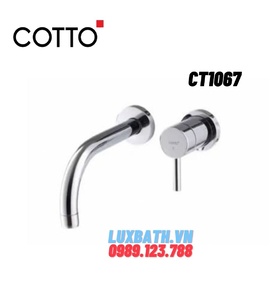 Vòi rửa mặt lavabo lạnh âm tường COTTO CT1067 