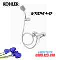 Vòi sen tắm gắn tường Kohler ELOSIS K-72674T-4-CP