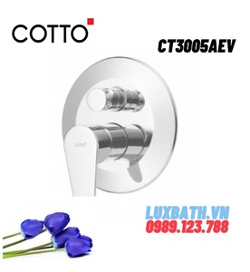 Mặt nạ sen tắm âm tường nóng lạnh COTTO CT3005AEV 