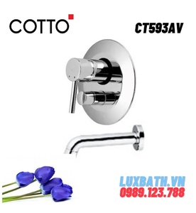 Củ Sen Tắm COTTO CT593AV Anthony Nóng Lạnh